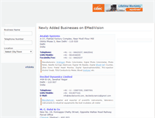 Tablet Screenshot of emedivision.com